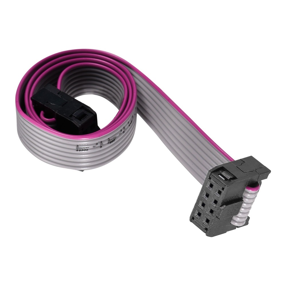 8Pins 30cm IDC Wire Flat Ribbon Cable FC to FC Jumper Wire for Computer LED DVD