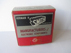 Vintage NOS 78 pcs Herman H. Smith Rubber Bumpers 2193 in Box Protectors
