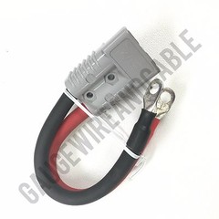 Anderson SB175 Copper Battery Cable 2 Gauge AWG with ends lug/terminal/clamp