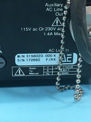 Verteq ST800-CC50-MC2PX-SCP RF Amplifier, Advanced Energy 3156023-000K, 125321
