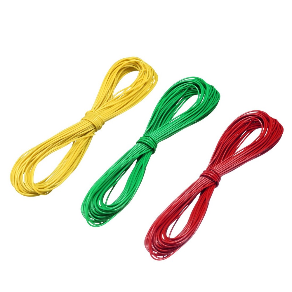 3 Pcs Wrapping Wire Tin Plated Copper Wire P/N DM-30-1000 30 AWG 6M Length