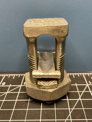 Burndy KSU31 SERVIT Split-Bolt Connector *NOS* 4 AWG-350 Kcmil Tin-plated Copper