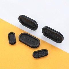 Oval Blanking Blind Rubber Wiring Grommet Dual Sided Closed Cable Hole Plug Bung
