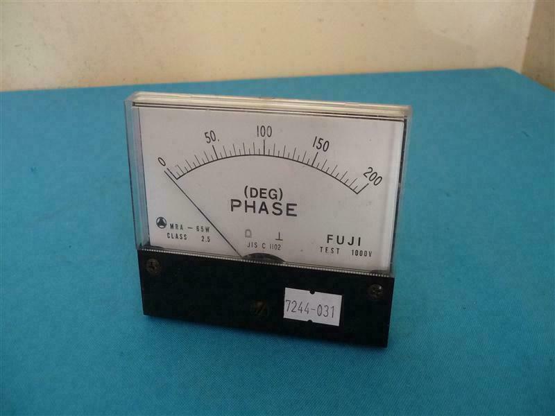 Fuji MRA-65W JIS C II02 Class 2.5 (deg) Phase