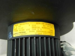 EG&G Rotron 33752 Blower Motor, 230V, Series 328CF, 3125 RPM, 1 Phase, ​.90 Amp