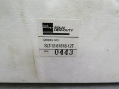 EGS Sola Hevi-Duty STL-12-61818-12T Power Supply