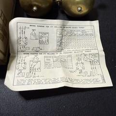 ITT TELECOMMUNICATIONS GOLDEN-TONE RINGER ITT 130(BA) 470 NEW OLD STOCK