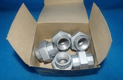 Box of 5 NEW Red Dot EXFU-3 1″ Conduit Unions for Hazardous Locations + 1 Yea…