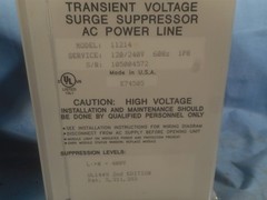 Atlantic Sci. ZoneMaster 150 AC Surge Suppressor Model 11214 120/240V 60Hz 1PH