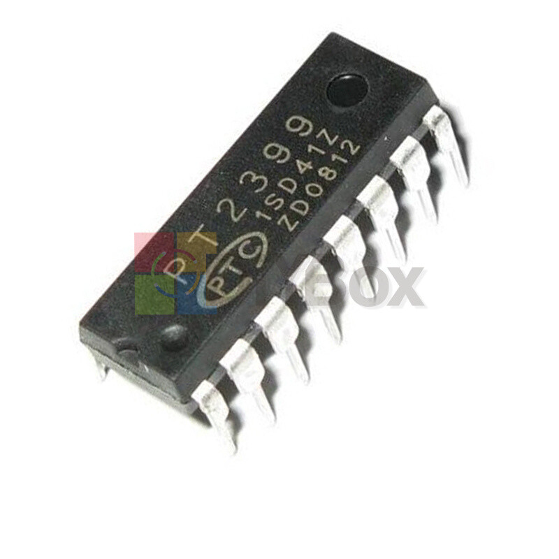 10Pcs PT2399 DIP-16 Audio Digital Reverb Processing Circuit Chip TOP