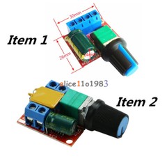 Mini DC 3V-35V 5V-35V 5A Motor PWM Speed Control Switch Controller LED Dimmer