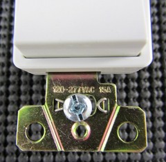 COOPER AHDECB315W 120/277V 15A 3 WAY WHITE SWITCH – LOT OF 2 / NEW NO BOX