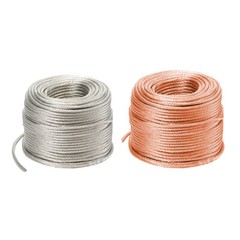 Copper/Tin Plated Round Twisted Wire Fabric Braided Cable Flex 2.5mm²-120mm²