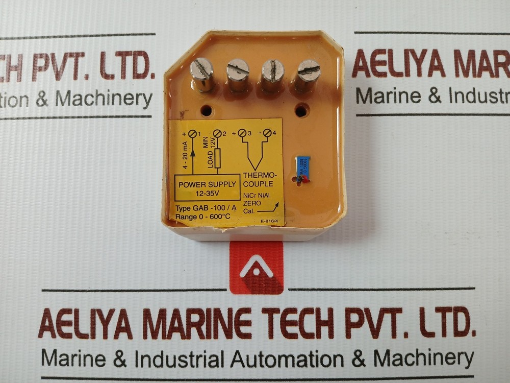 GAB-100/A Thermocouple Amplifier 12-35V