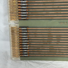 Vintage FUBA PH-41: 6 A 51 Connector Board, Industrial Gold Plated Bus Bar 1011