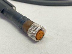 Lumberg RST 3-RKMV 3-224/3M Double Ended Cordset M8 3-Pin Male To Female 3m