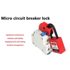 Universal MCB Lockout Lock Dog MCB Lock Toggle Lock Safety Circuit Breaker Lock