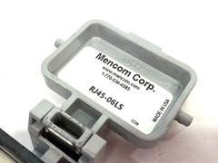 Mencom RJ45-06LS Panel Interface Connector with, RJ45, in a 06LS housing