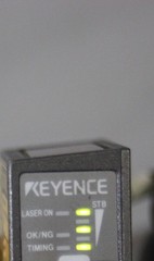 KEYENCE LASER BARCODE READER & LASER BL-601 & BL-U2