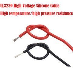 Silicone Cable Silicone Strand High Flex Wire 6KV 14~22AGW Tinned Copper Wire
