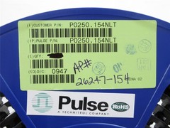 232648 New-No Box; Pulse P0250.154NLT Lot-240 Fixed Inductor; 150uH 15%