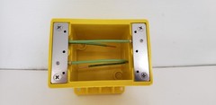 WOODHEAD INDUSTRIAL GRADE ELECTRICAL OUTLET BOX, CORROSION-RESISTANT, 1/2″, NNB