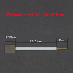 0.1-0.2mm Gold Au Electrode Holder Purity 99.99% Gold Sheet Plate Electrode