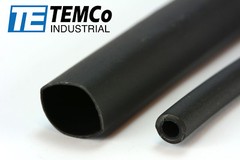 2 Lot TEMCo 1/2″ Marine Heat Shrink Tube 3:1 Adhesive Glue Lined 4 ft BLACK