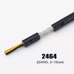 22AWG 2-25core Multicore Screened Shielded Cable, Al Foil Braided Control Cable
