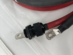 2/0 Gauge Pure Copper Ultra Flexible Welding & Battery Cable Black & Red w Lug