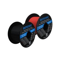 BNTECHGO 16 Gauge Silicone Wire Spool Red and Black Each 250ft Flexible 16 AW…