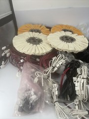 HUGE LOT Electrical Lighting Components Wires Strip Lights AC/DC Adaptors ECT