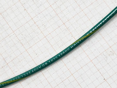 Southwire #16awg 26x30T BC-5W2 UL-1015 Hook-Up Wire Green/Yellow Spiral /100ft