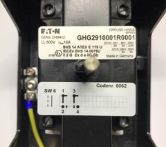 Cooper Eaton Crouse Hinds GHG29 Ex Control Switch GHG2926062 1NO 1NC GHG292