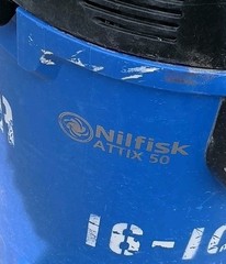 Nilfisk ATTIX 50-01 Wet/Dry Vacuum 12 Gallon 120V w/ Filter