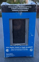 Red Dot CKMUV 3-1/4″ D 1-Gang, (1) GFCI, Weatherproof While-In-Use Cover, 1 pc
