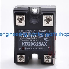 KYOTTO LOT OF 3 KD20C25AX SOLID STATE RELAY 24-280 VAC 25A 4-32VDC