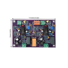 DC12-15V Positive&Negative Power Supply Professional VU Meter Head Driver Board
