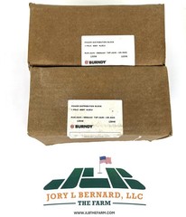 BURNDY, BDB-24-500-1, LOT OF 2, VERSI-POLE POWER DISTRIBUTION BLOCK, 1 POLE, NEW