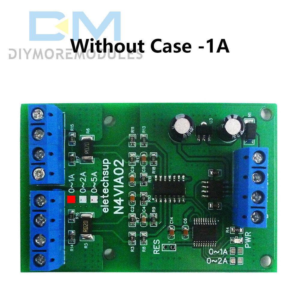 RS485 0-5A 0-30V Current Voltage Collector Voltage Signal Acquisition Module