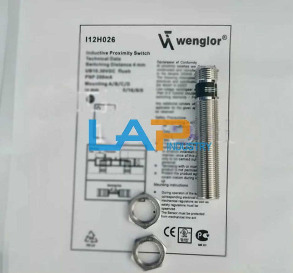 1PCS NEW FOR Wenglor I12H026 Proximity Switch Sensor 10…30VDC 200mA