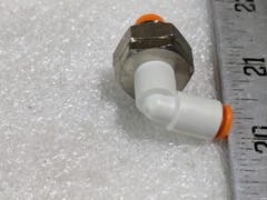 SMC Bulkhead Elbow Fitting 1/8in Pneumatic Industrial Automation Module 2/ORDER