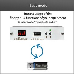 USB Emulator N-Drive Industrial Replacement for Matsushita EME-216 24/26 pin