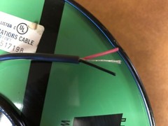 50′ West Penn Wire 452 Communication Cable 22 AWG 2 Conductor Stranded Shield