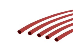 5 Lot TEMCo 1/8″ Marine Heat Shrink Tube 3:1 Adhesive Glue Lined 12″ long RED