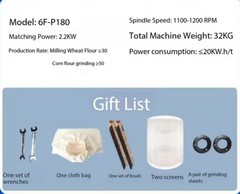 Compact Wet/Dry Soybean Grinder, Wet Rice Porridge Maker, Electric Spice Grinder