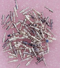 Lot of 50 – Concord Electronics – 10-216-2-01 – Turret Terminals, Silver Plated