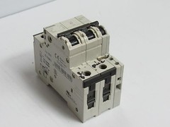 SIEMENS CIRCUIT BREAKER 5SY6206-7 5SY62 MCB C6 6 AMP A 6A 400V W/ AUX 5ST3010AS