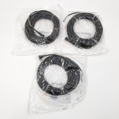 Molex Woodhead M12 5-Pole Single-Ended Cordset 10M 250V (805001P03M100) Lot of 3