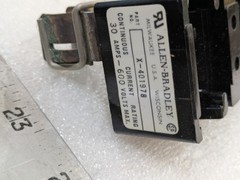 ALLEN BRADLEY 1491-N126 FUSE BLOCK 1-30AMP 600VOLTS 3 POLE (LOT OF 2)
